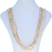 Freshwater Keshi Pearl Necklace 29" - 14k Yellow Gold Knotted Five-Strand Freshwater Keshi Pearl Necklace 29" - 14k Yellow Gold Knotted Five-Strand