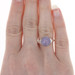 New Pandora Large Pave Purple CZ Ring - Sterling 54 (US 7) 190888CFP Retired New Pandora Large Pave Purple CZ Ring - Sterling 54 (US 7) 190888CFP Retired