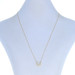 Yellow Gold Diamond Crescent Moon Necklace 16 1/4" - 10k Round .25ctw Celestial Yellow Gold Diamond Crescent Moon Necklace 16 1/4" - 10k Round .25ctw Celestial