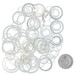 Milor Graduated Necklace 17 1/2" - Sterling Silver 925 Textured Circles Milor Graduated Necklace 17 1/2" - Sterling Silver 925 Textured Circles