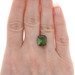 Loose Tourmaline - Cushion Cut 5.51ct Medium Green Solitaire Loose Tourmaline - Cushion Cut 5.51ct Medium Green Solitaire