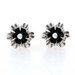 Flower Blossom Stud Earrings - Sterling Silver & 14k Yellow Gold Pierced Flower Blossom Stud Earrings - Sterling Silver & 14k Yellow Gold Pierced