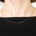 NEW Box Chain Necklace 16" - 14k White Gold Spring Ring Clasp NEW Box Chain Necklace 16" - 14k White Gold Spring Ring Clasp