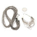 Native American Liquid Silver Earrings & Necklace Jewelry Set - Sterling 925 Native American Liquid Silver Earrings & Necklace Jewelry Set - Sterling 925