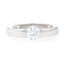 Cartier Diamond Solitaire Engagement Ring - White Gold 18k .53ct GIA Size 3 3/4 Cartier Diamond Solitaire Engagement Ring - White Gold 18k .53ct GIA Size 3 3/4
