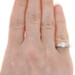 Cartier Diamond Solitaire Engagement Ring - White Gold 18k .53ct GIA Size 3 3/4 Cartier Diamond Solitaire Engagement Ring - White Gold 18k .53ct GIA Size 3 3/4