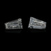 Set of 2 Loose Diamonds - Tapered Baguette Cut .43ctw G-H VS1-VS2 Pair