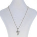 New Andrea Candela Cross Pendant Chain Diamonds Sterling Silver ACP257/10 New Andrea Candela Cross Pendant Chain Diamonds Sterling Silver ACP257/10