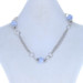 NEW Makuti Sterling Silver Agate Necklace 14 1/2" - Fancy Link Chain NEW Makuti Sterling Silver Agate Necklace 14 1/2" - Fancy Link Chain