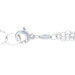 NEW Makuti Sterling Silver Agate Necklace 14 1/2" - Fancy Link Chain NEW Makuti Sterling Silver Agate Necklace 14 1/2" - Fancy Link Chain