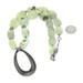 Silpada Sterling Silver Green Prehnite Statement Necklace - N1806 Hammered Retired Silpada Sterling Silver Green Prehnite Statement Necklace - N1806 Hammered Retired