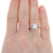 Tacori Semi-Mount Engagement Ring - Platinum .20ctw fits ~6mm Princess Size 6 Tacori Semi-Mount Engagement Ring - Platinum .20ctw fits ~6mm Princess Size 6