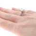 Tacori Semi-Mount Engagement Ring - Platinum .20ctw fits ~6mm Princess Size 6 Tacori Semi-Mount Engagement Ring - Platinum .20ctw fits ~6mm Princess Size 6