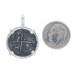 Sterling Silver Authentic Shipwreck Spanish Silver Coin Pendant - 925 Sterling Silver Authentic Shipwreck Spanish Silver Coin Pendant - 925
