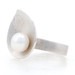 New Bastian Inverun Freshwater Pearl Leaf Ring - Sterling Silver 7 1/2 - 7 3/4