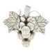 Sterling Grape Bracelet, & Brooch/Pendant Set - 925 Pin
