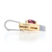 Yellow Gold Pink Tourmaline & Diamond Enhancer Pendant 18k Heart Cut .85ctw Love Yellow Gold Pink Tourmaline & Diamond Enhancer Pendant 18k Heart Cut .85ctw Love
