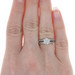 White Gold Diamond Engagement Ring - 10k Round Brilliant Cut 1.42ctw White Gold Diamond Engagement Ring - 10k Round Brilliant Cut 1.42ctw