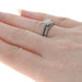 White Gold Diamond Engagement Ring - 10k Round Brilliant Cut 1.42ctw White Gold Diamond Engagement Ring - 10k Round Brilliant Cut 1.42ctw