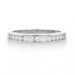 White Gold Diamond Wedding Band - 18k Round Brilliant .33ctw Channel Set Ring White Gold Diamond Wedding Band - 18k Round Brilliant .33ctw Channel Set Ring