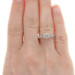 Kallati Diamond Halo Engagement Ring - Rose Gold 9k Round .69ctw Fancy Brown Kallati Diamond Halo Engagement Ring - Rose Gold 9k Round .69ctw Fancy Brown