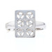 Kallati Diamond Cluster Ring - White Gold 9k Round Brilliant Cut Kallati Diamond Cluster Ring - White Gold 9k Round Brilliant Cut