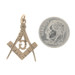 Yellow Gold Blue Lodge Vintage Master Mason Pendant 10k Masonic Square & Compass Yellow Gold Blue Lodge Vintage Master Mason Pendant 10k Masonic Square & Compass