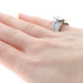 White Gold Diamond Ring - 18k Marquise Cut 2.86ctw Engagement