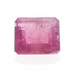 Loose Red Emerald Bixbite - Emerald Cut .14ct Pinkish Red Solitaire