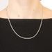 White Gold Diamond Eternity Tennis Necklace 18" - 14k Round Brilliant 3.09ctw White Gold Diamond Eternity Tennis Necklace 18" - 14k Round Brilliant 3.09ctw