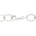 Hammered Teardrop Necklace 17" - Sterling Silver 925 Flat Cable Hammered Teardrop Necklace 17" - Sterling Silver 925 Flat Cable