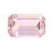 Loose Imperial Topaz - Emerald Cut .38ct Pink Solitaire