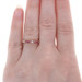 Kallati Ruby & Diamond Twist Band - Rose Gold 9k .38ctw Wedding Ring Size 7 1/4 Kallati Ruby & Diamond Twist Band - Rose Gold 9k .38ctw Wedding Ring Size 7 1/4