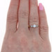 Yellow Gold Diamond Engagement Ring - 14k Round Brilliant Cut .54ctw Knife-Edge Yellow Gold Diamond Engagement Ring - 14k Round Brilliant Cut .54ctw Knife-Edge