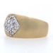 Kallati Diamond Cluster Band - Yellow Gold 9k Round Cut .75ctw Ring Size 10 1/4 Kallati Diamond Cluster Band - Yellow Gold 9k Round Cut .75ctw Ring Size 10 1/4