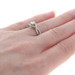 Kallati Diamond Bypass Engagement Ring - White Gold 9k Round Brilliant .40ctw Kallati Diamond Bypass Engagement Ring - White Gold 9k Round Brilliant .40ctw