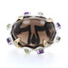 Le Vian Smoky Quartz Amethyst Peridot Ring 925 Sterling 14k Gold 12.85ctw Sz 7 Le Vian Smoky Quartz Amethyst Peridot Ring 925 Sterling 14k Gold 12.85ctw Sz 7