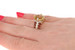 NEW 5.76ctw Cushion Checkerboard Green Quartz, Garnet, & Diamond Ring - 14k Gold NEW 5.76ctw Cushion Checkerboard Green Quartz, Garnet, & Diamond Ring - 14k Gold