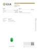 Loose Jadeite - Oval Cabochon Cut 6.05ct GIA Mottled Green Solitaire "A" Jade Loose Jadeite - Oval Cabochon Cut 6.05ct GIA Mottled Green Solitaire "A" Jade