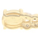 Yellow Gold Opal & Diamond Pendant - 14k Oval Cabochon Cut .74ctw Milgrain Yellow Gold Opal & Diamond Pendant - 14k Oval Cabochon Cut .74ctw Milgrain
