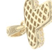 Yellow Gold Cubic Zirconia Initial T Pendant - 10k Round .75ctw Monogram Letter Yellow Gold Cubic Zirconia Initial T Pendant - 10k Round .75ctw Monogram Letter