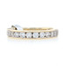 Kallati Diamond Wedding Band - Yellow Gold 9k Round Cut .70ctw Channel Set Ring Kallati Diamond Wedding Band - Yellow Gold 9k Round Cut .70ctw Channel Set Ring