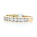 Kallati Diamond Wedding Band - Yellow Gold 9k Round Cut .70ctw Channel Set Ring Kallati Diamond Wedding Band - Yellow Gold 9k Round Cut .70ctw Channel Set Ring