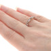 Kallati Fancy Brown Diamond Band -Rose Gold 9k Round .70ctw Scallop Wedding Ring Kallati Fancy Brown Diamond Band -Rose Gold 9k Round .70ctw Scallop Wedding Ring