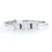 Kallati Diamond Three-Stone Engagement Ring White Gold 9k Round Brilliant .40ctw Kallati Diamond Three-Stone Engagement Ring White Gold 9k Round Brilliant .40ctw