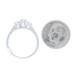 Kallati Diamond Three-Stone Engagement Ring White Gold 9k Round Brilliant .40ctw Kallati Diamond Three-Stone Engagement Ring White Gold 9k Round Brilliant .40ctw
