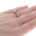 Kallati Tanzanite & Diamond Bypass Ring - Rose Gold 9k Marquise Cut .50ctw Kallati Tanzanite & Diamond Bypass Ring - Rose Gold 9k Marquise Cut .50ctw