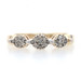 Yellow Gold Fancy Brown Diamond Cluster Band - 14k Round Brilliant Cut .20ctw Yellow Gold Fancy Brown Diamond Cluster Band - 14k Round Brilliant Cut .20ctw