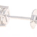 White Gold Diamond Stud Earrings - 14k Round Brilliant Cut 1.08ctw Pierced White Gold Diamond Stud Earrings - 14k Round Brilliant Cut 1.08ctw Pierced