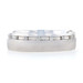 Kallati Diamond Men's Wedding Band White Gold 9k .20ctw Comfort Fit Ring 9 3/4 Kallati Diamond Men's Wedding Band White Gold 9k .20ctw Comfort Fit Ring 9 3/4
